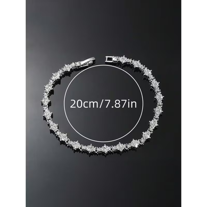 Crystal Tennis Bracelet Size Guide